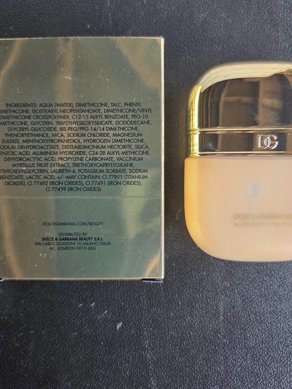 Dolce & Gabbana lightweight hydrating